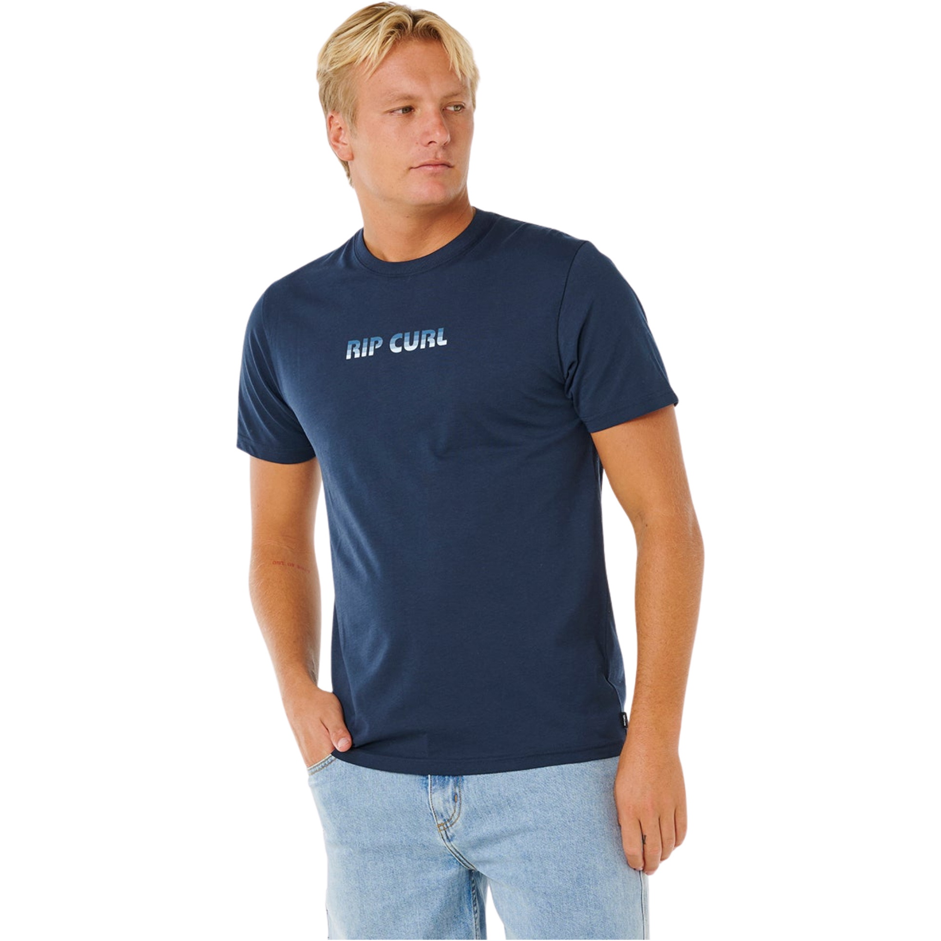 Rip Curl Mens Big Mumma Icon T-Shirt 0NPMTE - Dark Navy